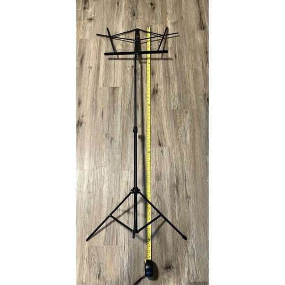 Hamilton World Stands Folding Sheet Music Stand with Carrying Case School Band - Picture 5 of 7